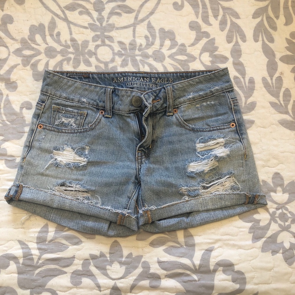 American Eagle jean shorts